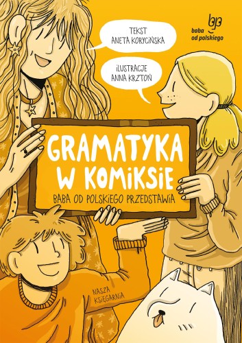 Gramatyka w komiksie. Baba od polskiego...
