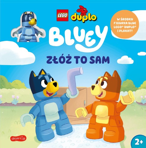 Bluey. Złóż to sam. Książki LEGO®