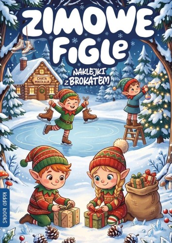 Kolorowanka. Zimowe figle, Opracowanie zbiorowe